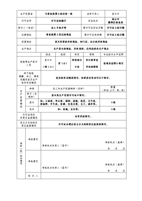 《林木種子生產(chǎn)經(jīng)營(yíng)許可證》申請(qǐng)表(樣表)